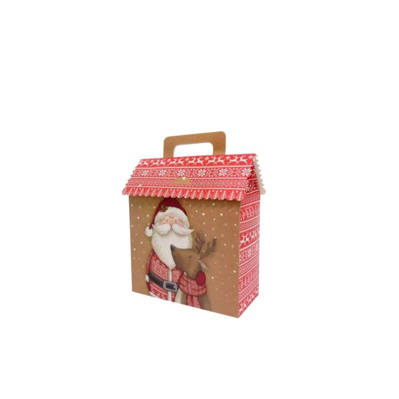 CAIXA PAPEL 250G COR NATAL 28X14X35CM