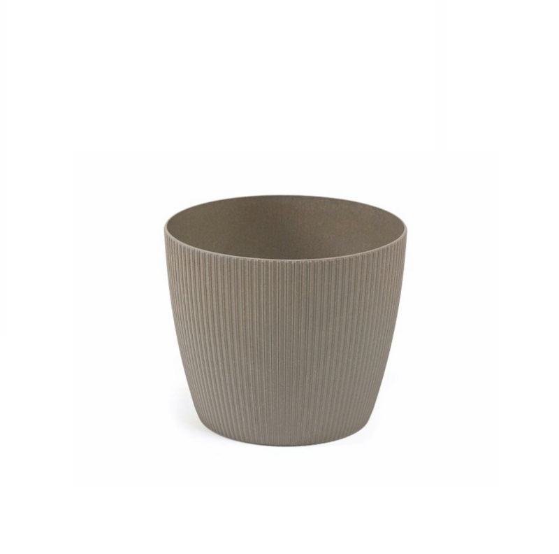 VASO MAGNOLIA JUMPER ECO CINZA 11cm