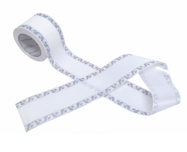 ROLO FITA PRATEADO 8CM