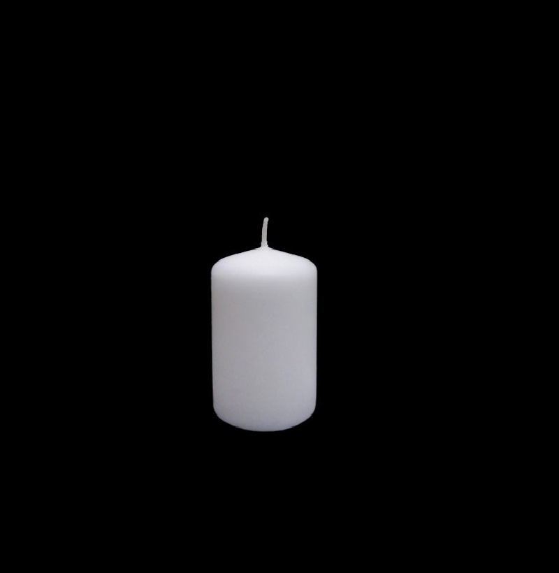 VELA- CILINDRICA BRANCO 40x60mm