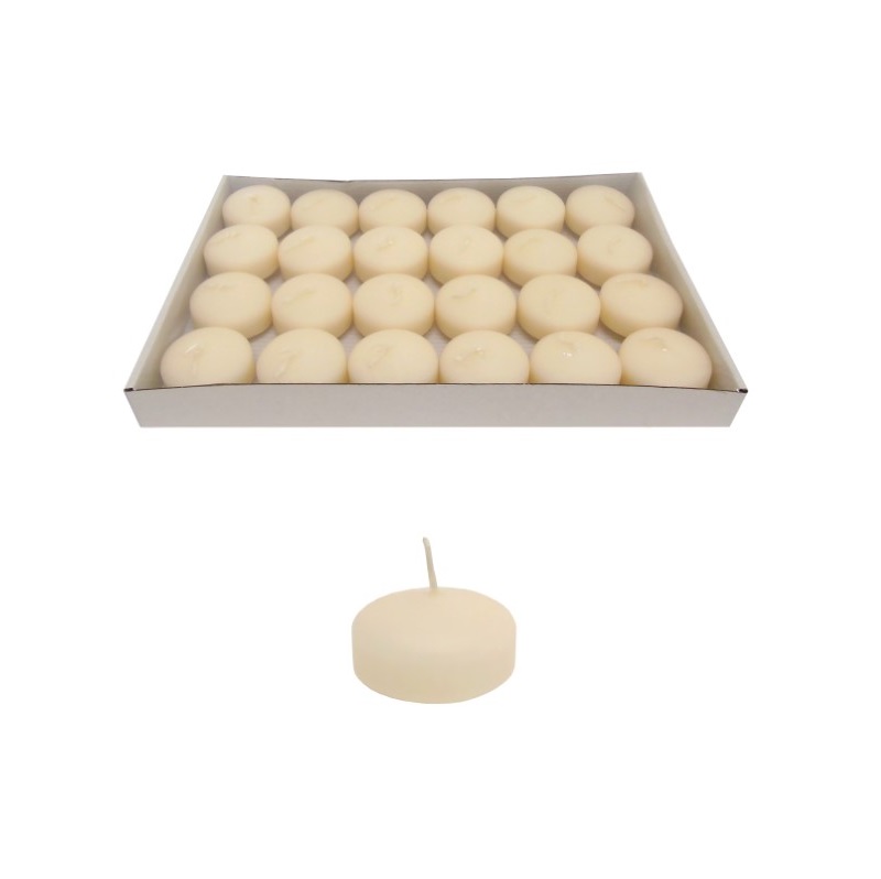 VELA- PACK 24 VELAS FLUTUANTES