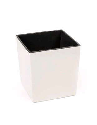 VASO SHINNY CREME 30X30X31CM