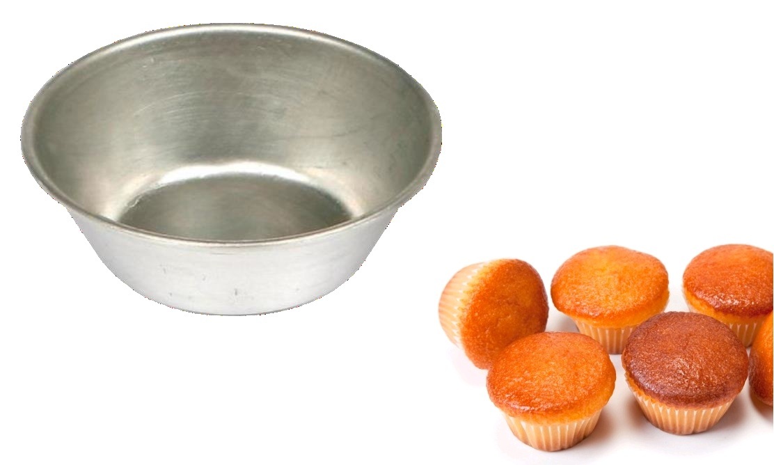 ARUBELA-  FORMAS QUEQUE LISO Nº3 CONJ. 6