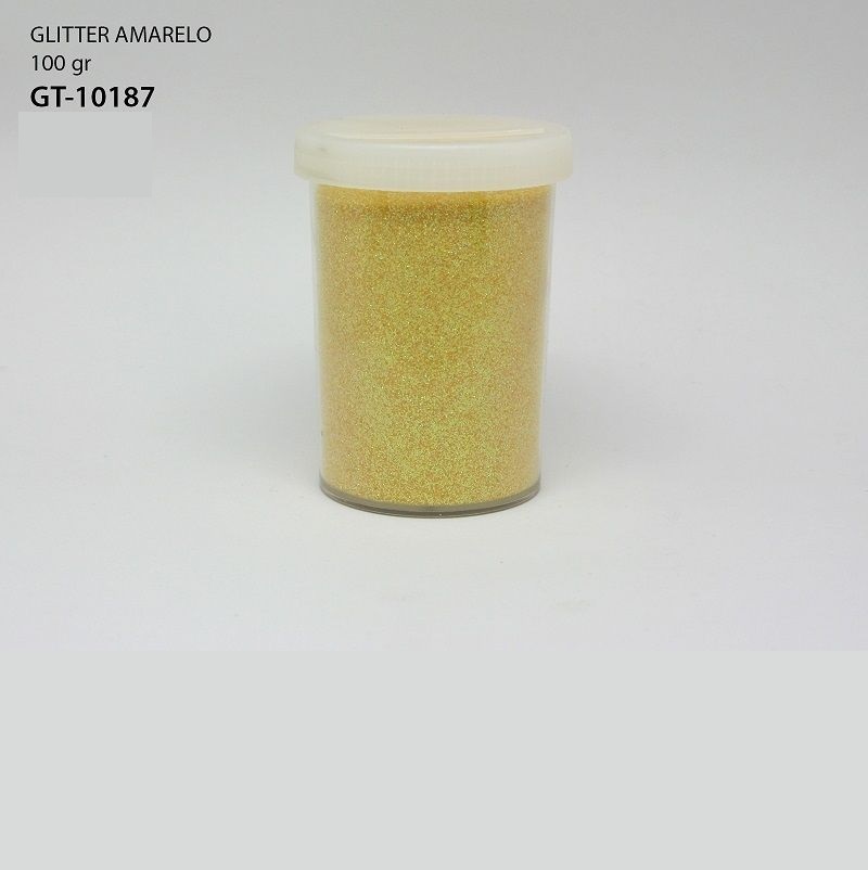 GLITTER AMARELO 100gr. GT-10187