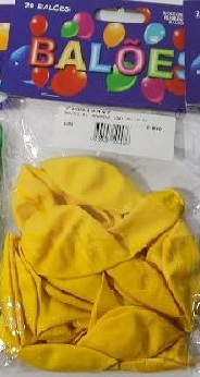 SACO BALOES AMARELOS 20UN