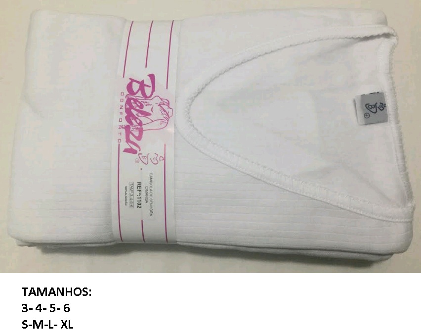 CAMISOLA SENHORA CARDADA C/M