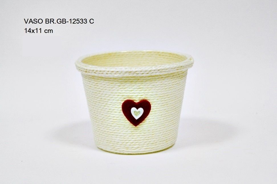 VASO RED. PEQ CREME 14X11CM GB-12533