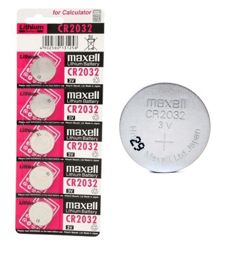 PILHAS CR2032 PACK5