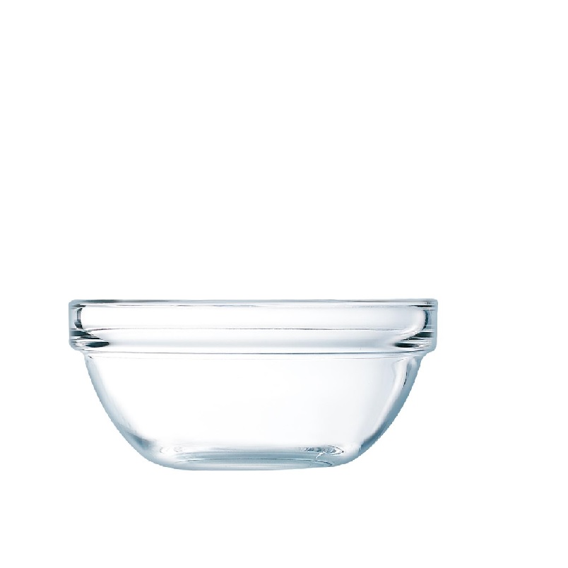 TIGELA VIDRO EMPILHAVEL 10CM