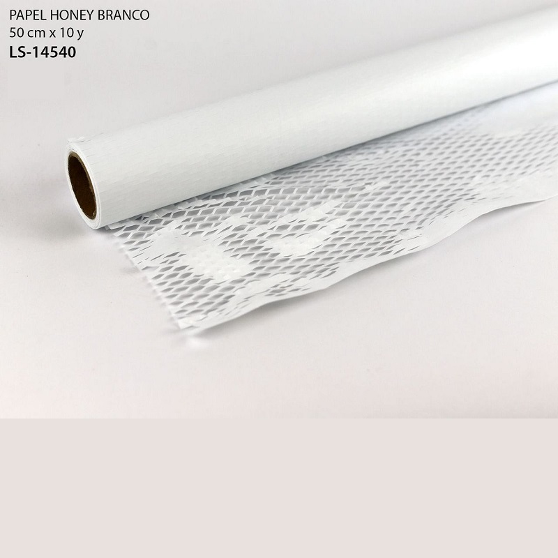 PAPEL HONEY BRANCO 50CMX10Y LS-14540