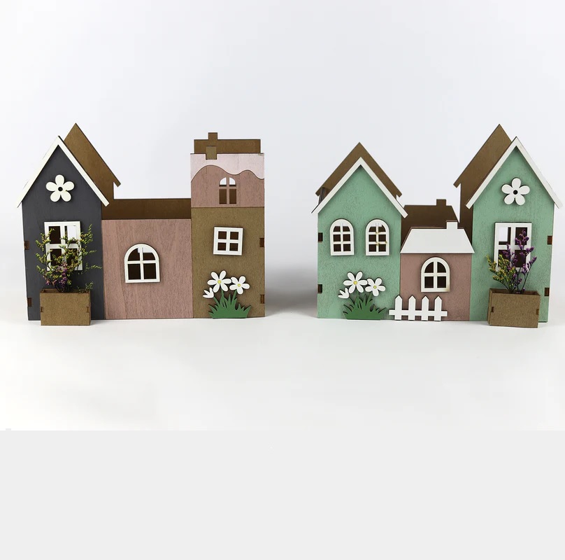 CASA MADEIRA 22x17x12cm ST-14918