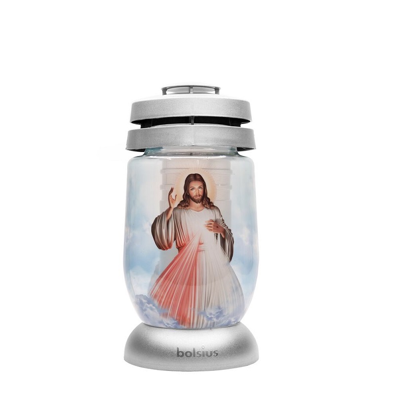 LANTERNA VIDRO BOLSIUS JESUS V29500 (0140PP)