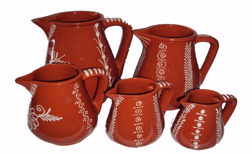 CANECA BARRO PINTADA Nº1