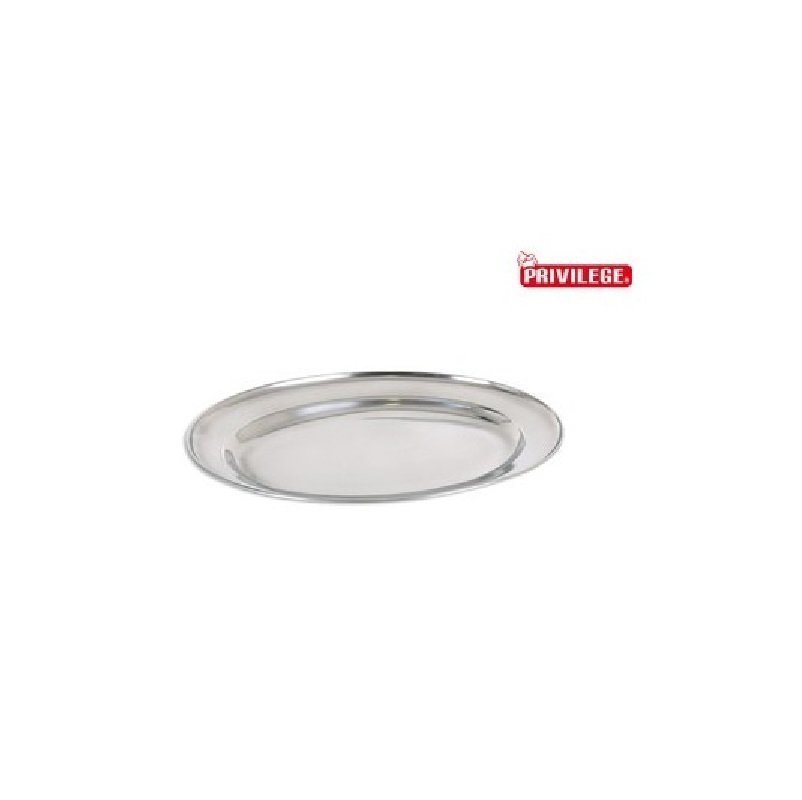 TRAVESSA INOX OVAL 25cm QUTTIN