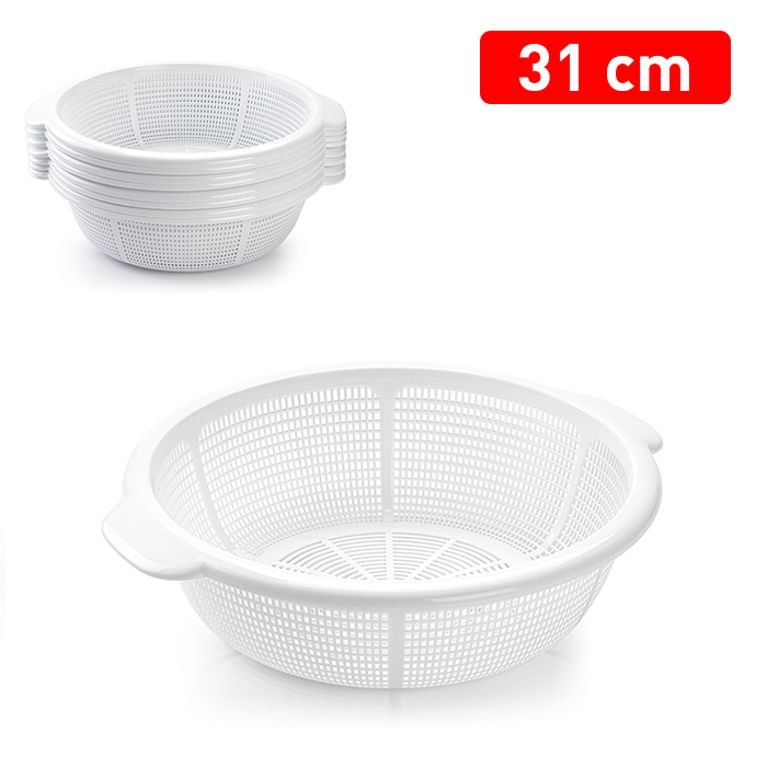 ESCORREDOR LEGUMES 31cm BRANCO