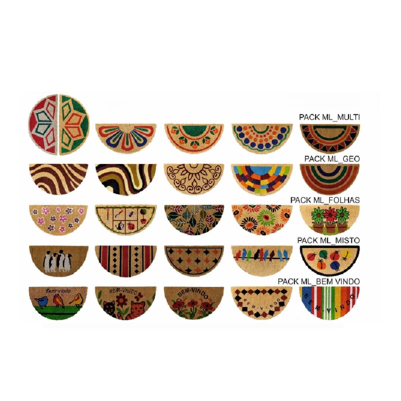 TAPETE CAIRO MEIA LUA 70*35CM