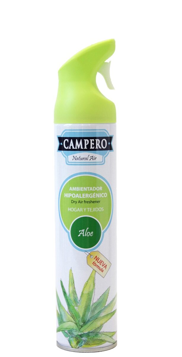 CAMPERO- AMBIENTADOR NATURAL AIR ALOE VERA 300ML (VF)