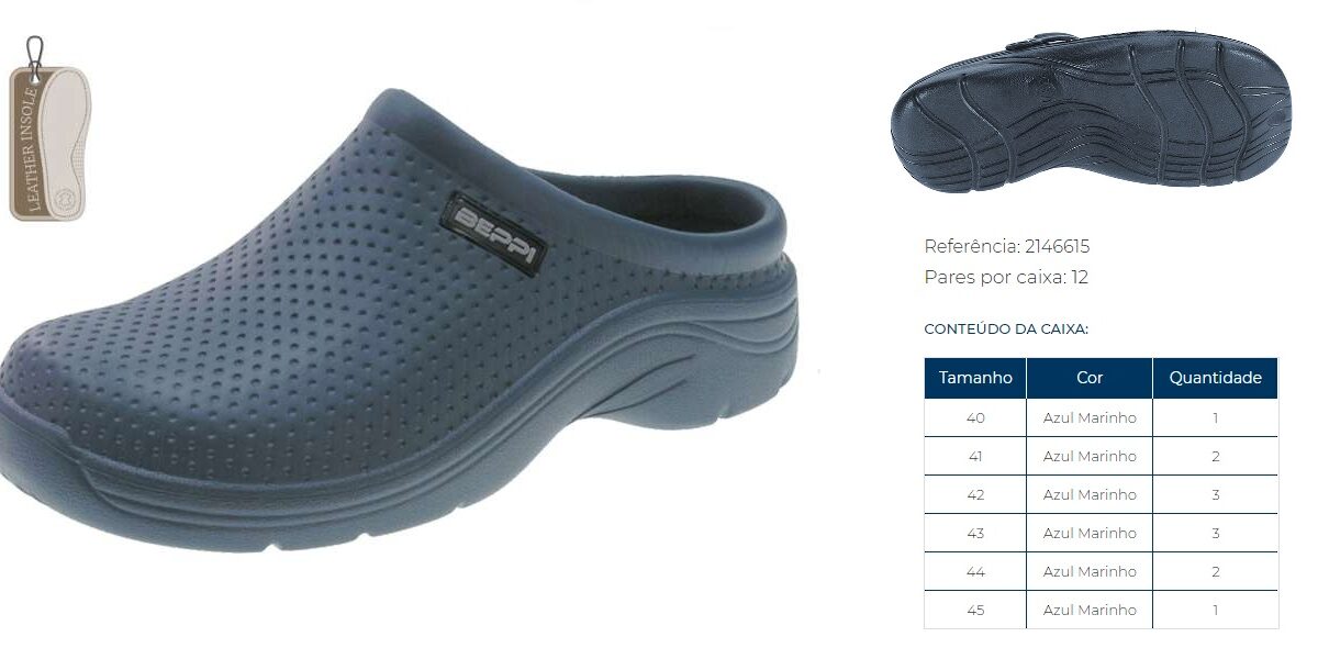 BEPPI- CLOGS HOMEM 40X45