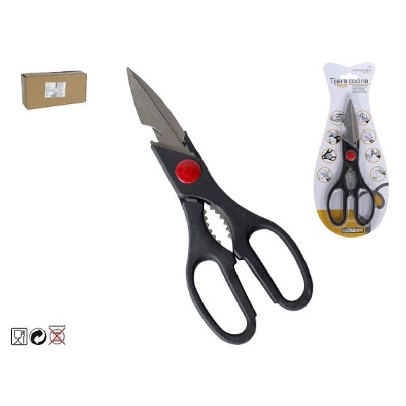 TESOURAS COZINHA PRETO AGX096