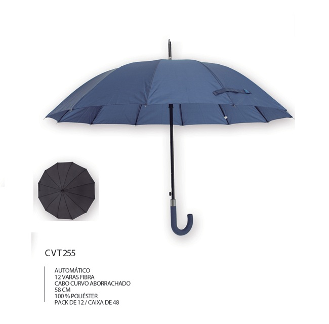 GUARDA-CHUVA CVT255 PRETO