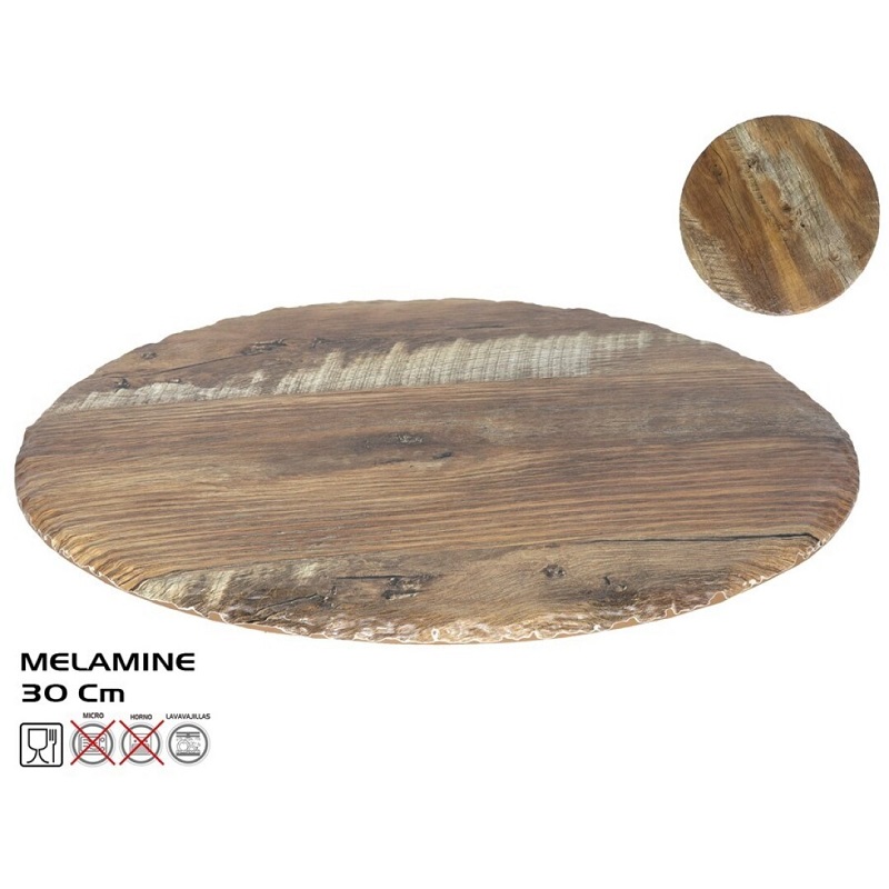 PRATO REDONDO 30CM MELAMINA