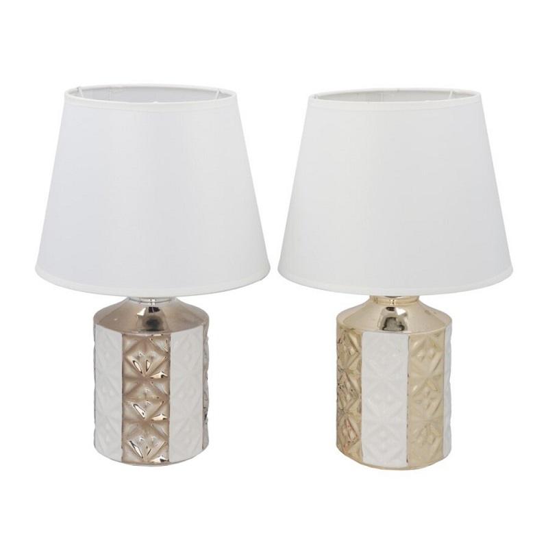 CANDEEIRO CERAMICA 9.2X9.2X31CM (UND.)