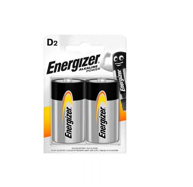 PILHA ENERGIZER D/LR20 BP2 ( PACK 2) BR