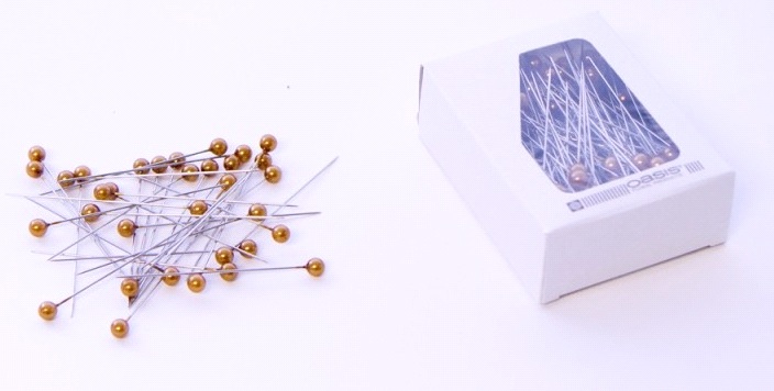 ALFINETE 65mm/144pcs OURO 62553