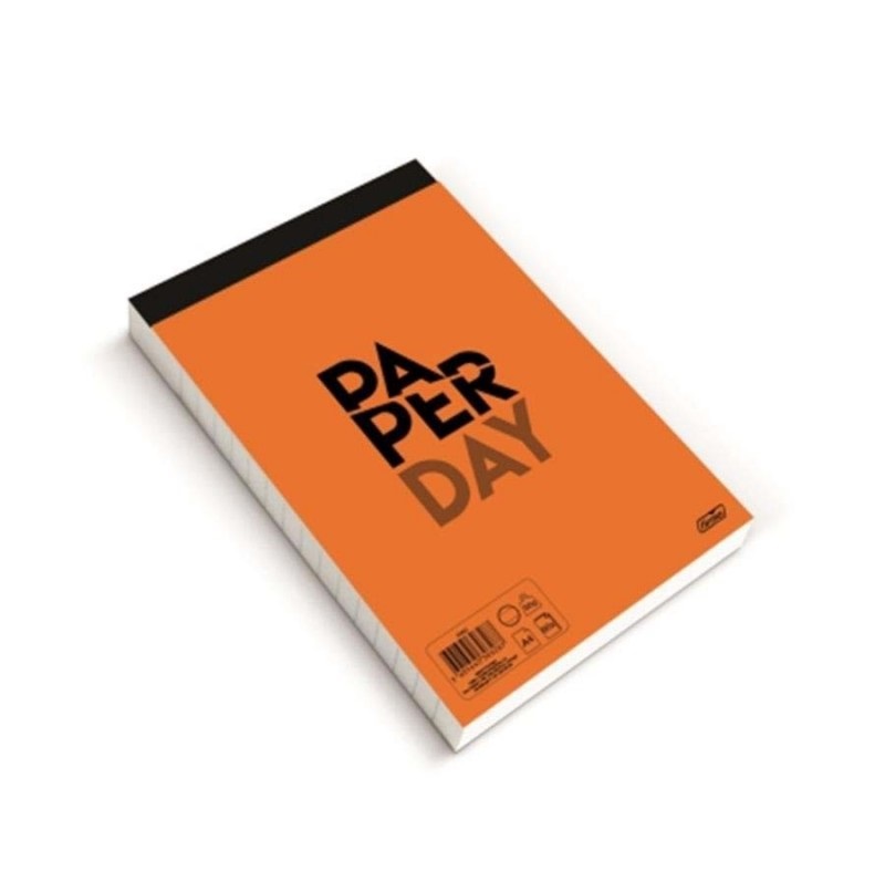 BLOCO PAPERDAY A7 PAUTADO 80FLS 60GR