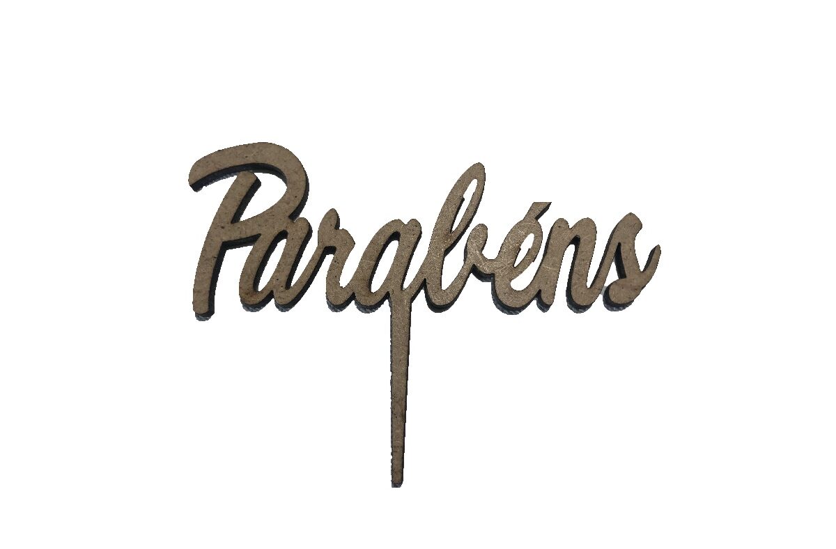 MADEIRA- PARABENS C/PE 15CM