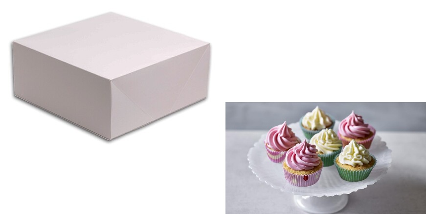 CAIXA BRANCA 13X11X5.5 PACK 50CXS