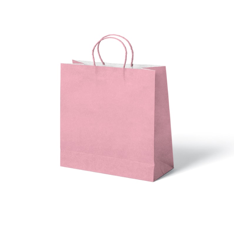 Atado c/ 25 sacos de papel 24x8x21 rosa