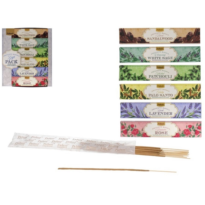 PACOTE INCENSO 15G C/14 PALITOS PACK6