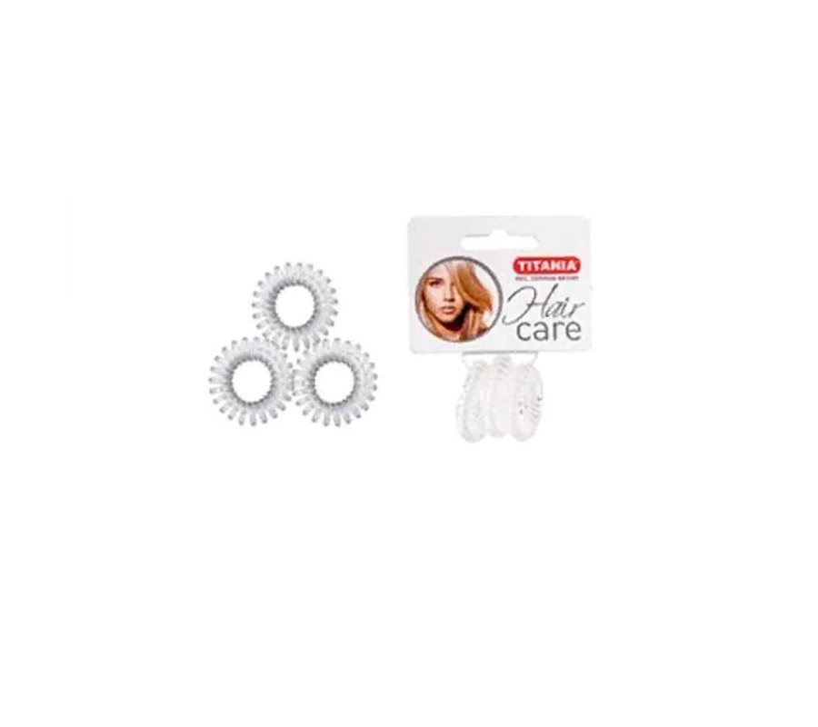 TITANIA- ELASTICO CABELO 2,5cm PACK3 REF.7916