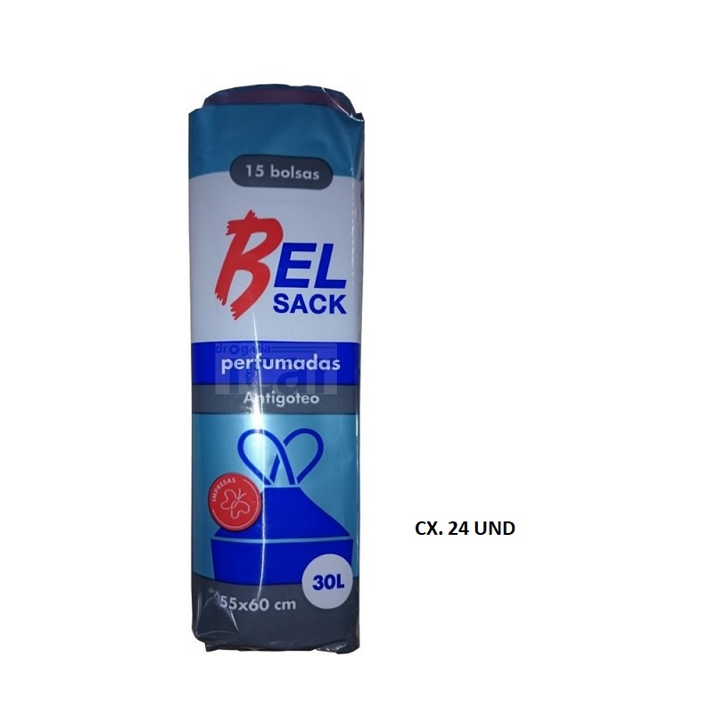 SACO LIXO 30LT PERFUMADO BELSACK (20und)