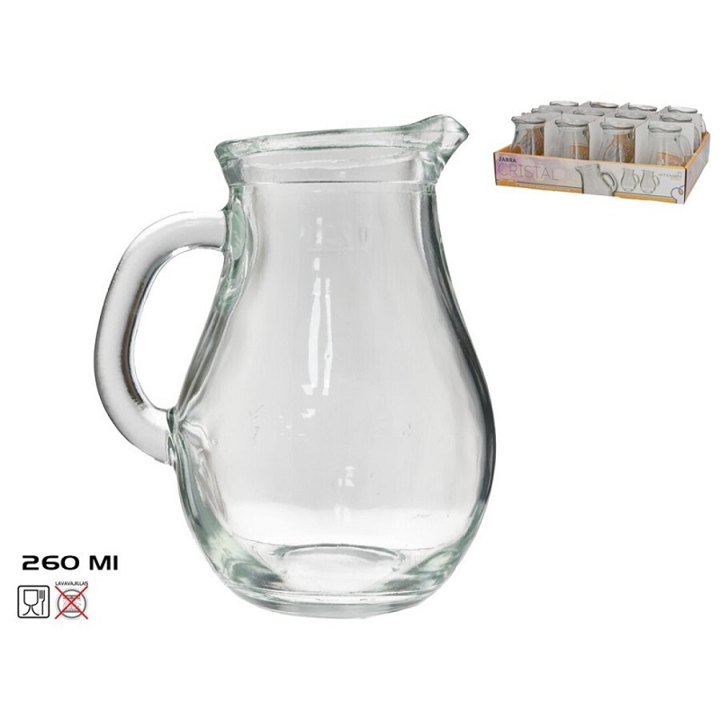 CANECA VIDRO 260ML
