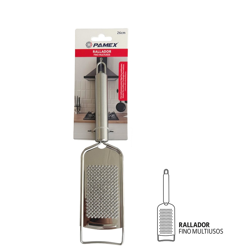 RASPADOR FINO MULTIUSOS 26CM