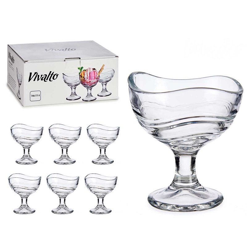 TAÇA GELADO ONDULADA 135ML (UND.)