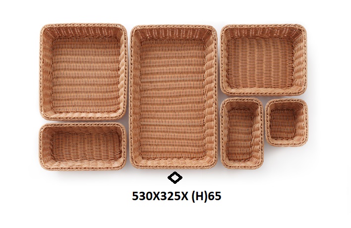 HENDI- CESTO P/ PAO 530X325X65