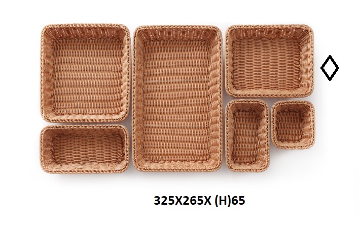 HENDI- CESTO  P/PAO 325X265X65