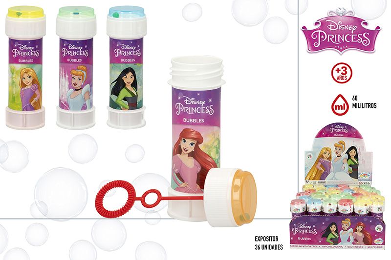 FRASCO BOLAS SABAO 60ml DISNEY 24cm ( UNID. )