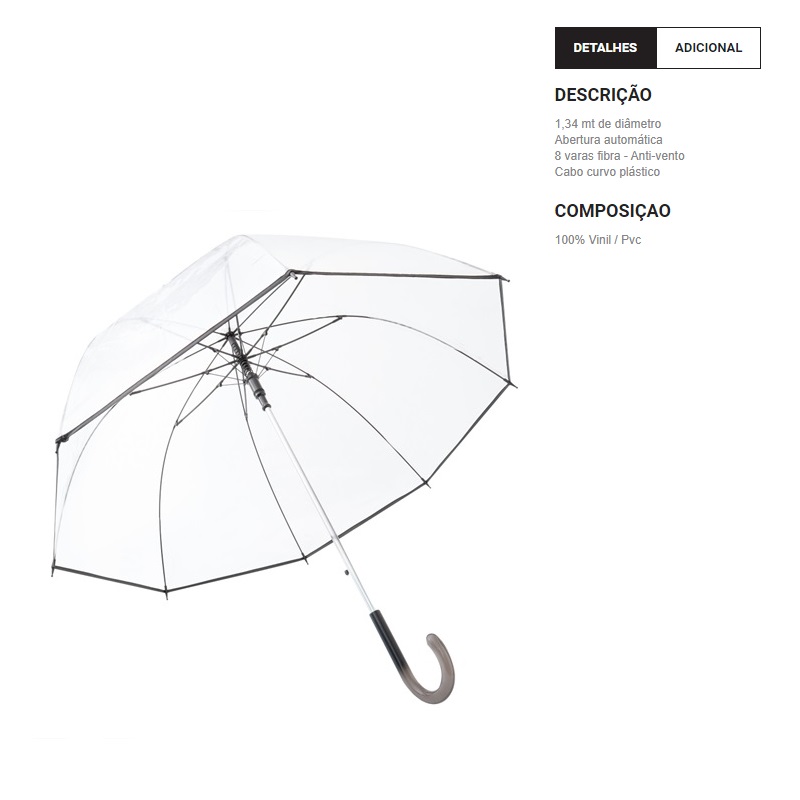 GUARDA-CHUVA CVT450PRO PRETO