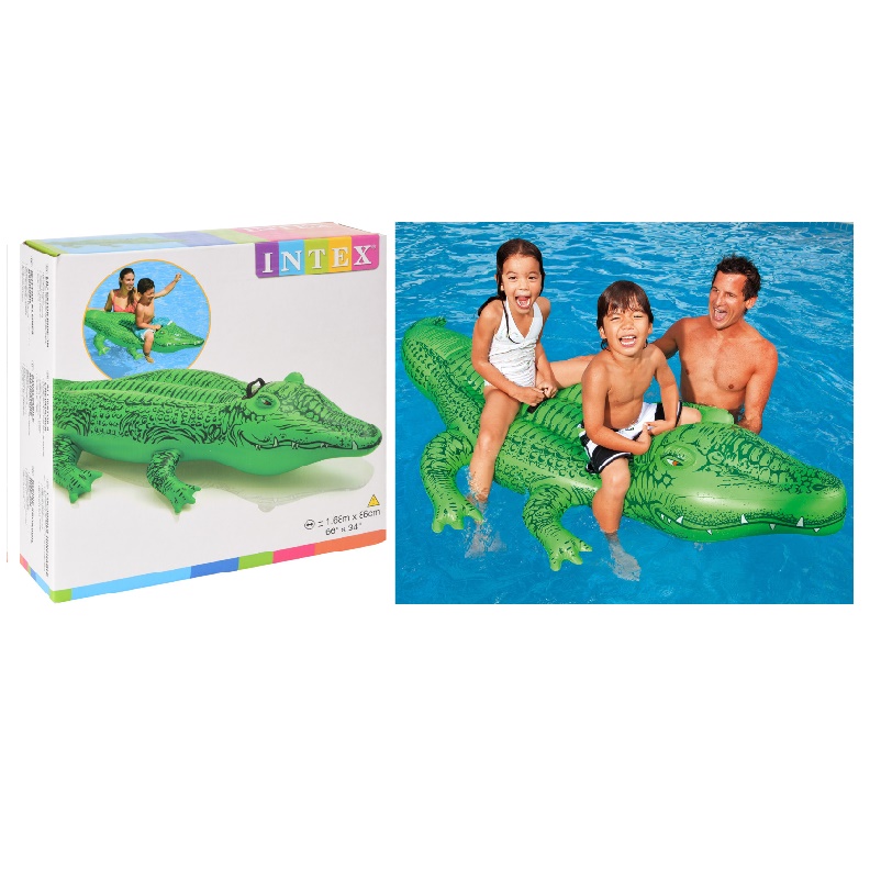 COLCHAO AGUA CROCODILO 168CM