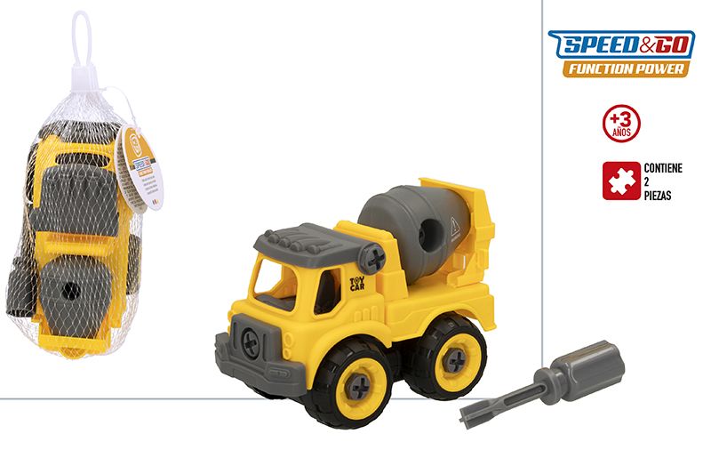MENINO- CARRO CONSTRUÇAO