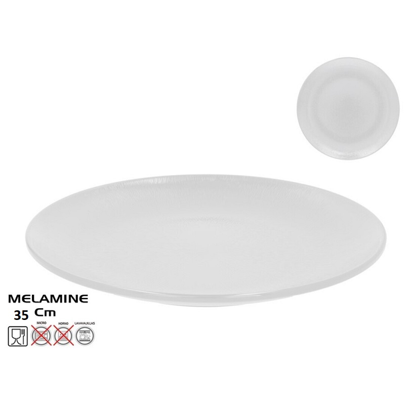 PRATO REDONDO MINA 35CM MELAMINA