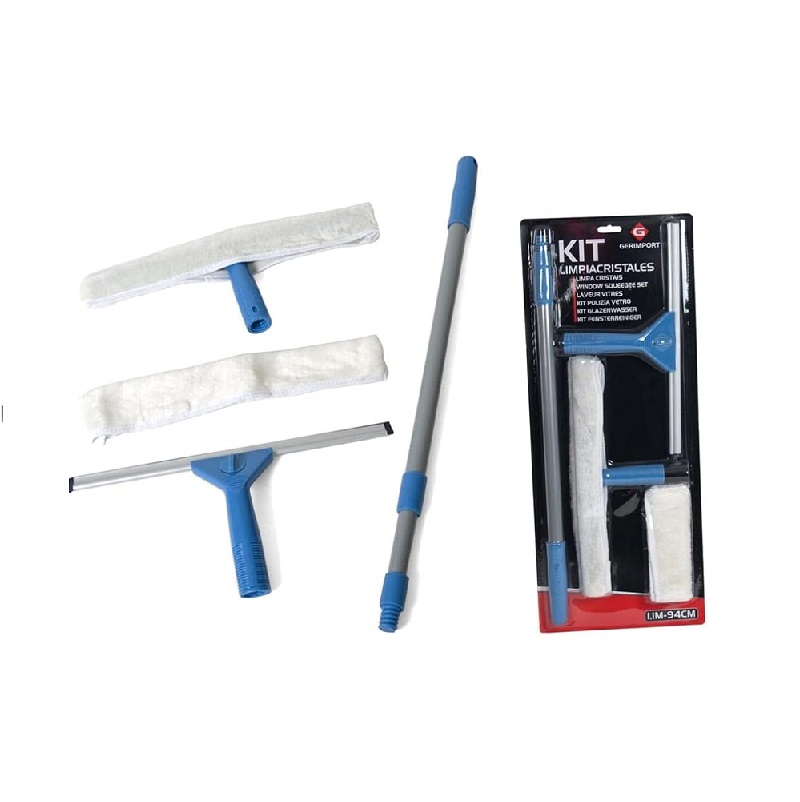 KIT DE LIMPEZA DE JANELAS PLASTICO 1.1M