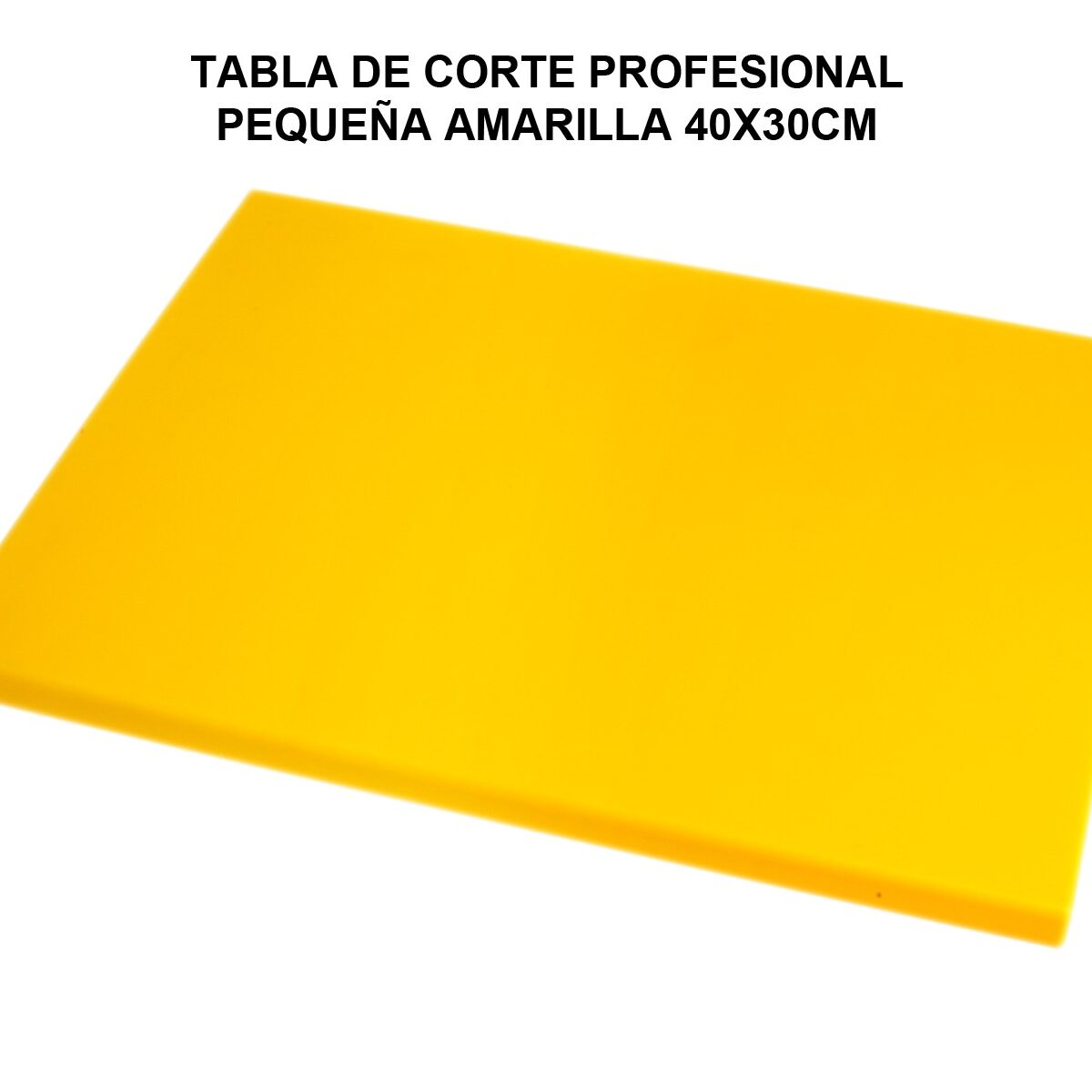 TABUA CORTE PROFISSIONAL40X30 AMARELA