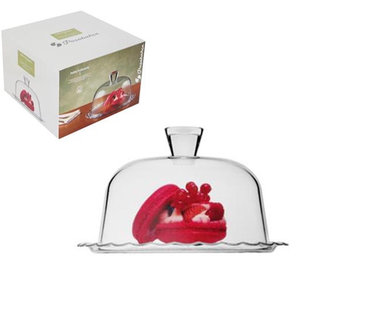 PRATO BOLO C/TAMPA PETITE PATISSERIE 26cm 96874