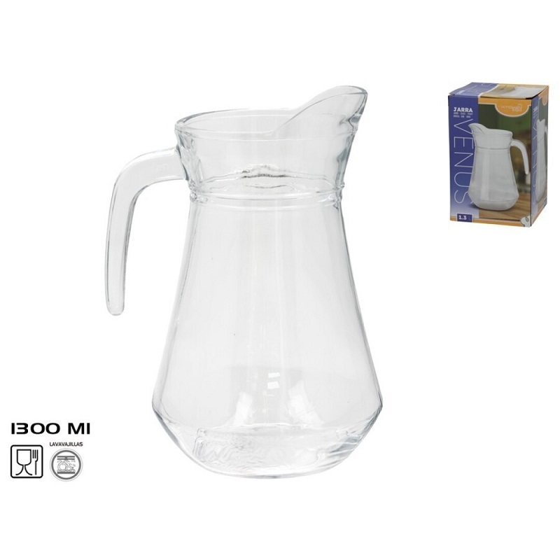 CANECA VIDRO 1.3L VENUS