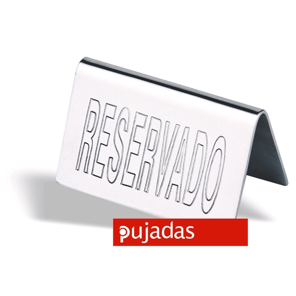PLACA RESERVADO BUFFET
